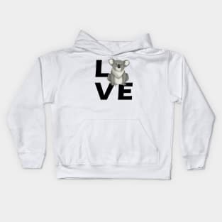 Koala - Love Koala Kids Hoodie